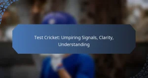 Test Cricket: Umpiring Signals, Clarity, Understanding
