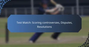 Test Match: Scoring controversies, Disputes, Resolutions